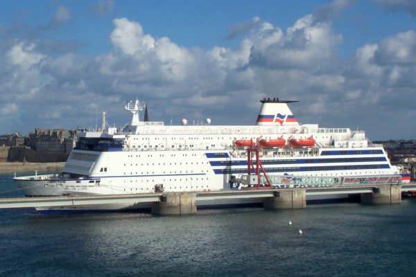 Saint-Malo (2004-02-29) - Départ pour Portsmouth